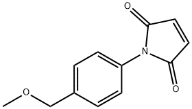 1H-Pyrrole-1-acetic acid, 2,5-dihydro-α-[(4-hydroxyphenyl)methyl]-2,5-dioxo Structure