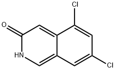 5,7-dichloroisoquinolin-3-o Structure