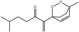 1,4-Epidioxybisabola-2,10-dien-9-one Structure