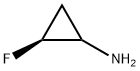 Cyclopropanamine, 2-fluoro-, (2S)- Structure