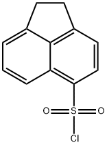5-Acenaphthylenesulfonyl chloride, 1,2-dihydro- Struktur