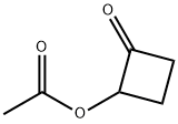 Cyclobutanone, 2-(acetyloxy)- Structure