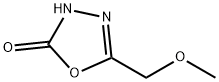 5-(甲氧基甲基)-2,3-二氢-1,3,4-噁二唑-2-酮,1711-90-6,结构式