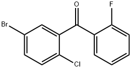 (5-Bromo-2-chlorophenyl)(2-fluorophenyl)methanone,1715629-30-3,结构式