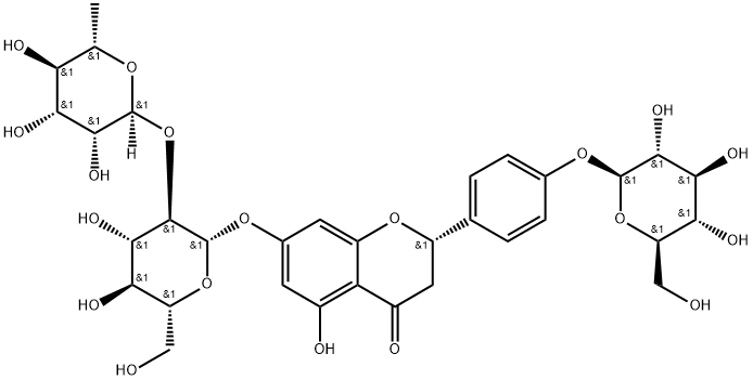 Naringin 4'-glucoside Structure