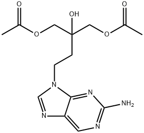 Hydroxy Famciclovir Struktur