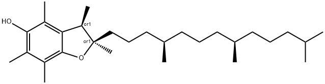 维生素E杂质2, 173006-94-5, 结构式