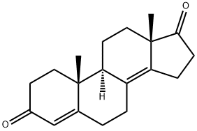 Androsta-4,8(14)-diene-3,17-dione Struktur