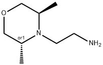 4-Morpholineethanamine, 3,5-dimethyl-,(3R,5R)-rel- 结构式