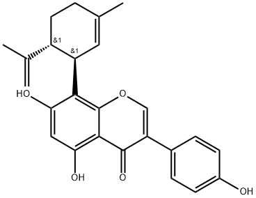 补骨脂香豆素 A 结构式