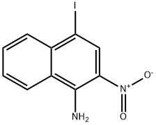 1-Naphthalenamine, 4-iodo-2-nitro-