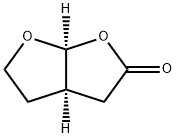 (3AR,6AS)-四氢呋喃[2,3-B]呋喃-2(6AH)-酮 结构式