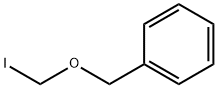 Benzene, [(iodomethoxy)methyl]- Structure