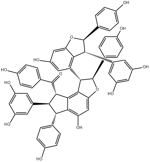 Caraganaphenol A Structure