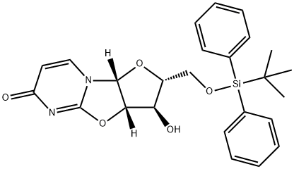 5’-O-TBDPS-2,2’-anhydrouridine Structure