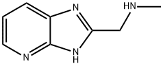 3H-Imidazo[4,5-b]pyridine-2-methanamine, N-methyl- Structure