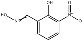 2-[(hydroxyimino)methyl]-6-nitrophenol Struktur