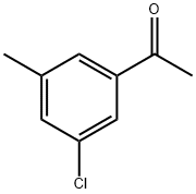 1-(3-chloro-5-methylphenyl)ethanone Struktur