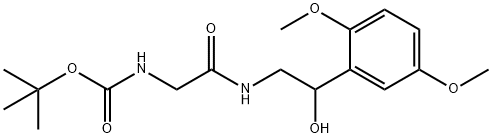 tert-butyl (2-((2-(2,5-dimethoxyphenyl)-2-oxoethyl)amino)-2-oxoethyl)carbamate