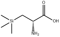 D-Alanine, 3-(trimethylsilyl)- Struktur