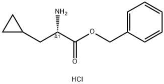 S-环丙基丙氨酸苄酯盐酸盐, 177913-93-8, 结构式