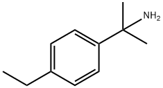 Benzenemethanamine, 4-ethyl-α,α-dimethyl- Structure