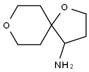 1,8-DIOXASPIRO[4.5]DECAN-4-AMINE, 1779730-52-7, 结构式