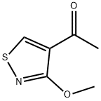 1-(3-methoxy-1,2-thiazol-4-yl)ethan-1-one,1779856-07-3,结构式