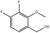 Benzenemethanol, 3,4-difluoro-2-methoxy- Struktur