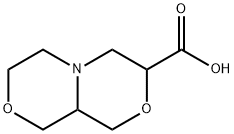 1H-[1,4]Oxazino[3,4-c][1,4]oxazine-3-carboxylic acid, hexahydro|