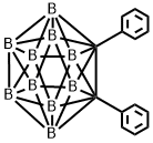 1,2-Diphenyl-1,2-dicarba-closo-dodecaborane Struktur