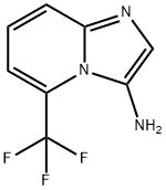 5-(三氟甲基)咪唑并[1,2-A]吡啶-3-胺 结构式