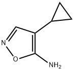 4-环丙基异噁唑-5-胺, 1781222-94-3, 结构式
