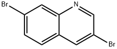 Quinoline, 3,7-dibromo- 结构式