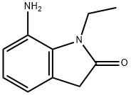 7-amino-1-ethyl-2,3-dihydro-1H-indol-2-one Structure