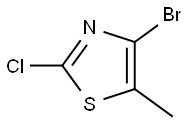 4-Bromo-2-chloro-5-methyl-1,3-thiazole Structure
