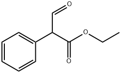 Ethyl alpha-Formyl Benzeneacetic Acid Ester 化学構造式