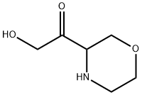 Ethanone, 2-hydroxy-1-(3-morpholinyl)-|