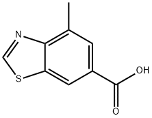 4-methyl-1,3-benzothiazole-6-carboxylic acid Structure