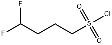4,4-difluorobutane-1-sulfonyl chloride Structure