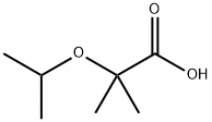 2-methyl-2-(propan-2-yloxy)propanoic acid Structure