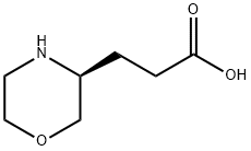 3-Morpholinepropanoic acid, (3S)-|