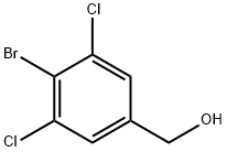 (4-溴-3,5-二氯苯基)甲醇 结构式