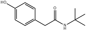 Benzeneacetamide, N-(1,1-dimethylethyl)-4-hydroxy- 结构式