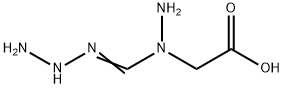 Acetic acid, 2-[1-(hydrazinyliminomethyl)hydrazinyl]- Structure