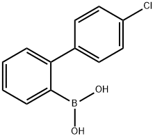 4-chloro-2'-boric acid biphenyl Structure