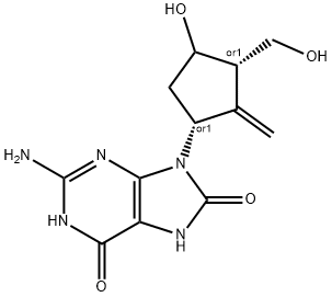 8-Hydroxy Entecavir Struktur