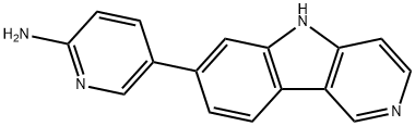 2-PYRIDINAMINE, 5-(5H-PYRIDO[4,3-B]INDOL-7-YL)-, 1796539-99-5, 结构式