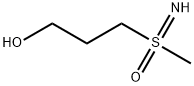 1-Propanol, 3-(S-methylsulfonimidoyl)- Struktur