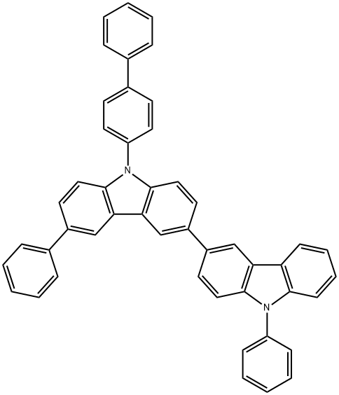9-([1,1-biphenyl]-4-yl)-6,9-diphenyl-9H,9H-3,3-bicarbazole